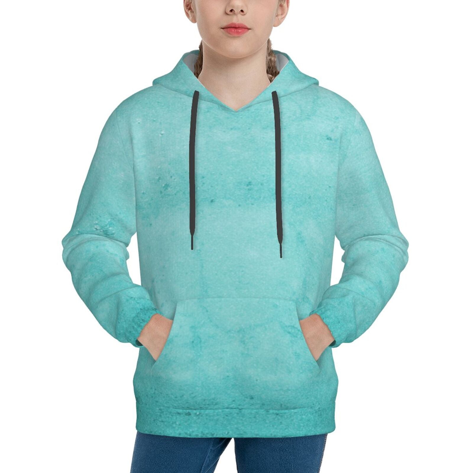 Boys Blue Hooded Sweatshirt main image 0