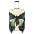 thumbnail image 1 of Daiia Blue Black Butterfly Art Luggage Cover, Thickened Washable Travel Luggage Covers, Elastic Unique Baggage Covers for 18-20 inch Luggage-Small, 1 of 9