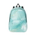 thumbnail image 1 of Daiia Blue Marble Vintage Canvas Backpack for Men and Women ,Hiking Backpack,Travel Laptop Bag for School,Large Capacity Backpack, 1 of 8