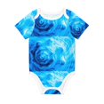 thumbnail image 1 of Daiia Blue Shell Printed Unisex-Baby Short Sleeve Onesies Bodysuits Baby Climbing Clothes Soft and Comfortable Romper with Expandable Shoulder Design-2 Years, 1 of 8