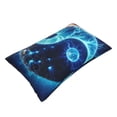 thumbnail image 1 of Daiia Blue Yin And Yang Bedding Waterproof Pillow Protector Zippered Queen – Bed Bug Proof Pillow Encasement-20"x30", 1 of 6