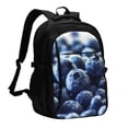 thumbnail image 1 of Daiia Blueberry Pattern USB Charging Backpack for Men and Women, Anti-Theft Backpack,Travel Backpack,School Backpack,College Backpack,Laptop Backpack, 1 of 7