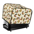thumbnail image 1 of Daiia Boho Chicken Pattern 4 slice Toaster Cover, Toaster Appliance Dust-proof Cover For Kitchen Small Appliance Dust Cover and Fingerprint Protection, 1 of 7