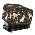 thumbnail image 1 of Daiia Bones And Leaves Pattern 4 slice Toaster Cover, Toaster Appliance Dust-proof Cover For Kitchen Small Appliance Dust Cover and Fingerprint Protection, 1 of 7