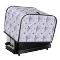 thumbnail image 1 of Daiia Bouquet and Lavender Flowers Pattern 4 slice Toaster Cover, Toaster Appliance Dust-proof Cover For Kitchen Small Appliance Dust Cover and Fingerprint Protection, 1 of 7