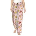 thumbnail image 1 of Daiia Breakfast Women's Sleep Pant with Pockets and Drawstring,Pajama Pants-Small, 1 of 9