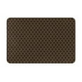 thumbnail image 1 of Daiia Brown Moroccan Trellis Front Door Mat, Heavy Duty Durable Welcome Mat for Outdoor Indoor, Dirt Trapper Waterproof Super Absorbent Door Mat, 16" x 24", 1 of 1