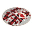 thumbnail image 1 of Daiia Buffalo Plaid Love And Gnome Drawing Merry Christmas Tree Skirt , Xmas Large Lace-up Tree Skirt, Santa Snowflakes Rustic Home Decorations New Year Party Farmhouse Decor-48", 1 of 7