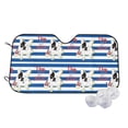 thumbnail image 1 of Daiia Bulldog Friend Windshield Sun Shade for Car SUV Truck ( ), Car Sun Shade Windshield, Car Shades for Front Windows, Sunshade for Car Windshield, 1 of 7