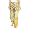 thumbnail image 1 of Daiia Bunch of Grapes Women's Sleep Pant with Pockets and Drawstring,Pajama Pants-Large, 1 of 9