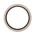 thumbnail image 1 of Daiia Bunny And Flower Steering Wheel Cover Auto Steering Wheel Covers Breathable Anti-Slip Steering Wheels Car Interior Decor Accessories for Men Women Universal 15 Inch, 1 of 8