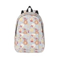 thumbnail image 1 of Daiia Butterfly Flower Vintage Canvas Backpack for Men and Women ,Hiking Backpack,Travel Laptop Bag for School,Large Capacity Backpack, 1 of 8