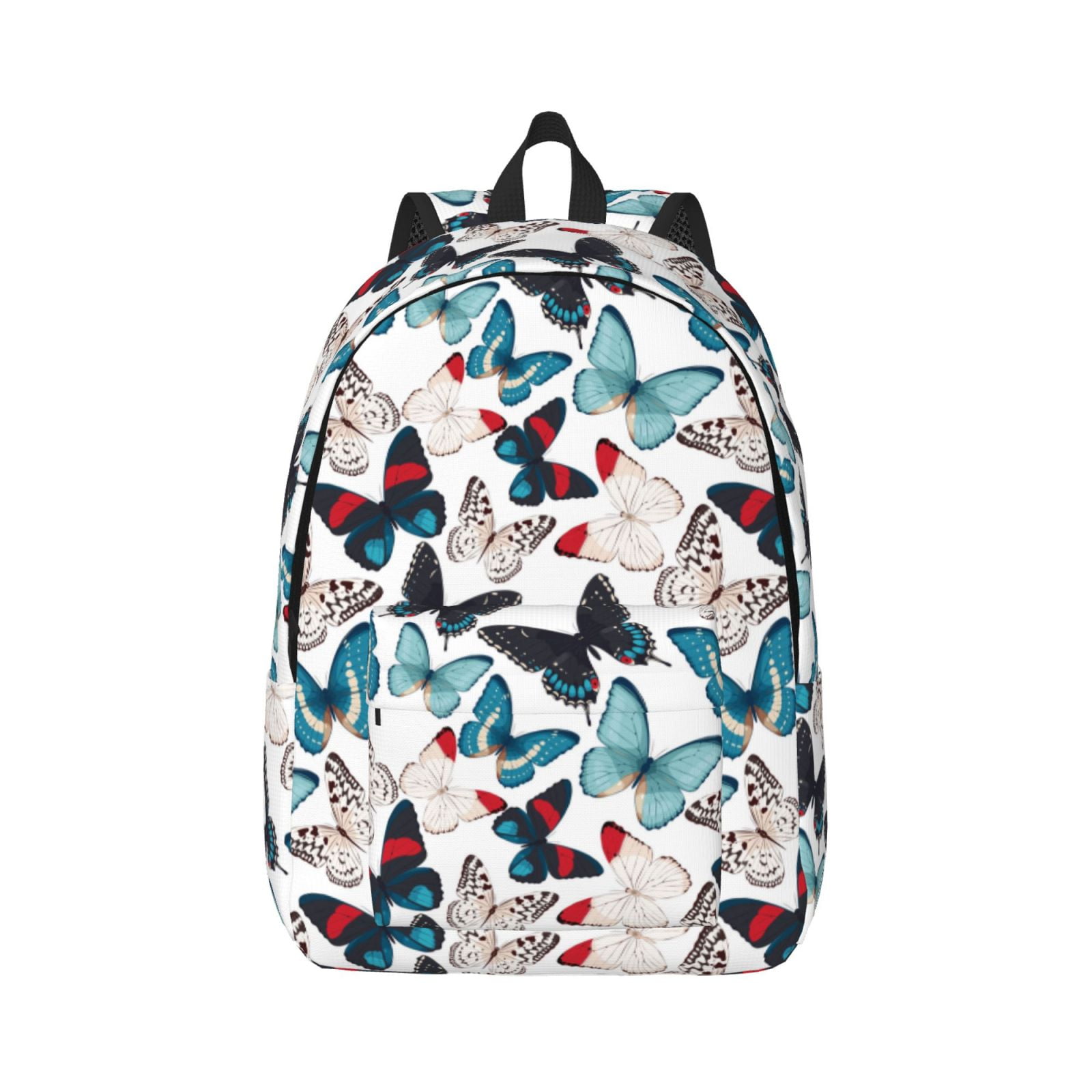 Daiia Butterfly Vintage Canvas Backpack for Men and Women ,Hiking ...