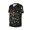 thumbnail image 1 of Daiia Butterfly1 Mens Baseball Jersey Button Down Shirts Short Sleeve Sports Uniforms-4X-Large, 1 of 9