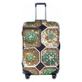 thumbnail image 1 of Daiia Cactus Garden Luggage Cover, Thickened Washable Travel Luggage Covers, Elastic Unique Baggage Covers for 18-20 inch Luggage-Large, 1 of 9