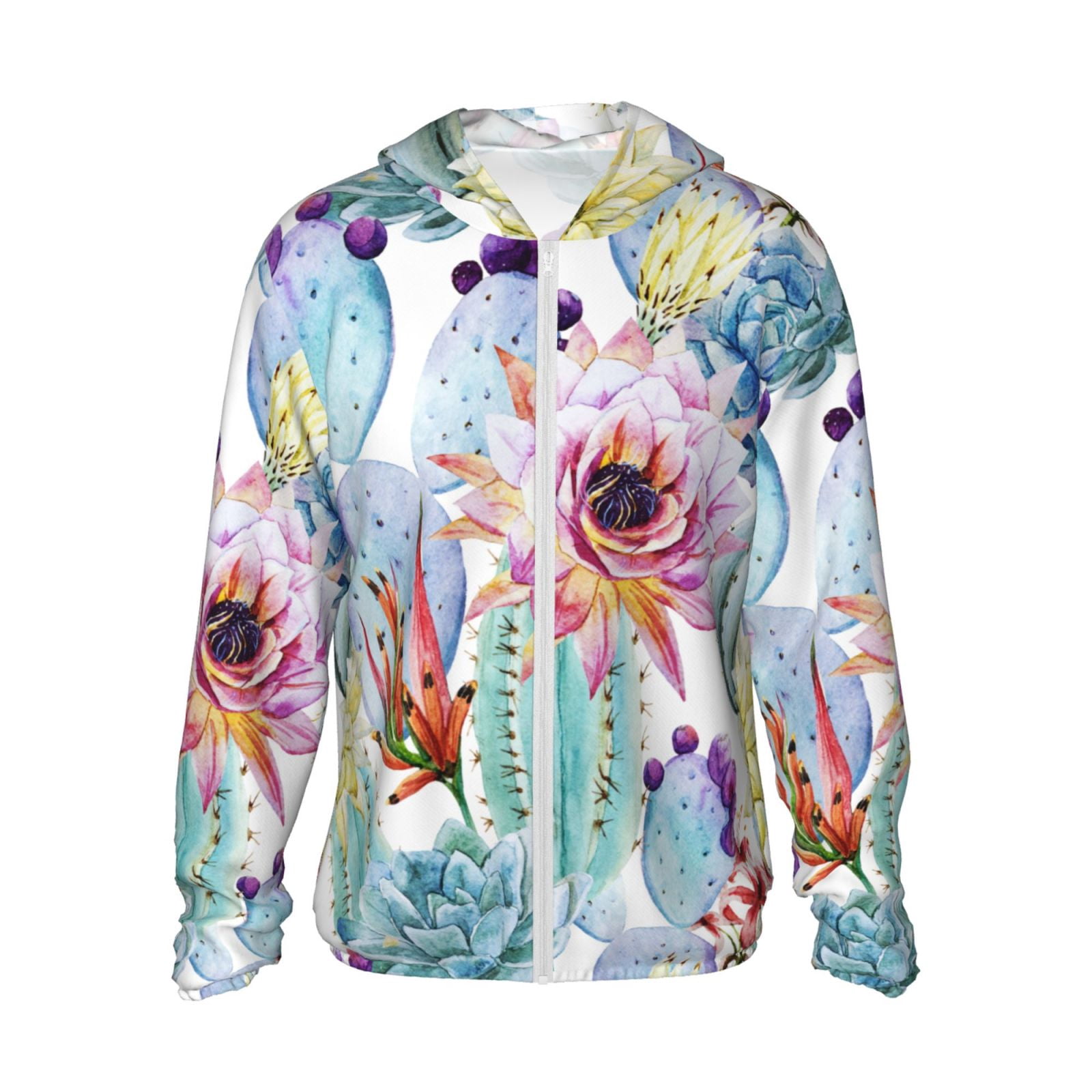Outdoor Tie-Dye Hiking Waterproof Sun Protection Jacket main image 1