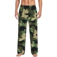 thumbnail image 1 of Daiia Camouflage Dinosaur Men's Sleep Pant with Pockets and Drawstring,Pajama Pants-Small, 1 of 9