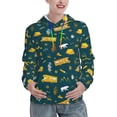 thumbnail image 1 of Daiia Camping Pattern Women's Fashion Hoodies & Sweatshirts with Kangaroo Pocket Hooded Sweatshirt with Eye-catching Drawstrings-Small, 1 of 7