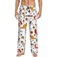 thumbnail image 1 of Daiia Canada Day Men's Sleep Pant with Pockets and Drawstring,Pajama Pants-, 1 of 9