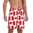 thumbnail image 1 of Daiia Canada Mens Woven Stretch Pajama Short,Short Pajama Pants-Large, 1 of 9