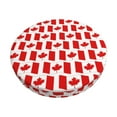 thumbnail image 1 of Daiia Canada Stool Covers Round,Round Bar Stool Covers Waterproof Bar Chair Covers Washable Stool Cushion Slipcover for 12-14 Inch Chair-12 inch, 1 of 7