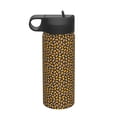 thumbnail image 1 of Daiia Candy Corn Printed 18oz Sports Insulated Kettle With Straw Water Bottle For Running Hiking Cycling Climbing Mens Woman'S Sports Water Bottle, 1 of 8