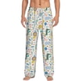 thumbnail image 1 of Daiia Cartoon Animals Men's Sleep Pant with Pockets and Drawstring,Pajama Pants-XX-Large, 1 of 9
