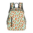 thumbnail image 1 of Daiia Cartoon Carrot School Backpack for Men and Women Lightweight Backpack Durable Backpack Water-Resistant,Travel,Work Bag, 1 of 9