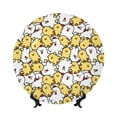 thumbnail image 1 of Daiia Cartoon Chicken Printed Pattern Ceramic Plate Dinner Plates Bone China Decorative Plates with Display Stand Art Ceramic Ornaments for Wall Hanging Decoration-10in, 1 of 6
