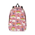 thumbnail image 1 of Daiia Cartoon Chicken Vintage Canvas Backpack for Men and Women ,Hiking Backpack,Travel Laptop Bag for School,Large Capacity Backpack, 1 of 8