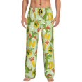 thumbnail image 1 of Daiia Cartoon Dinosaurs Men's Sleep Pant with Pockets and Drawstring,Pajama Pants-Small, 1 of 9