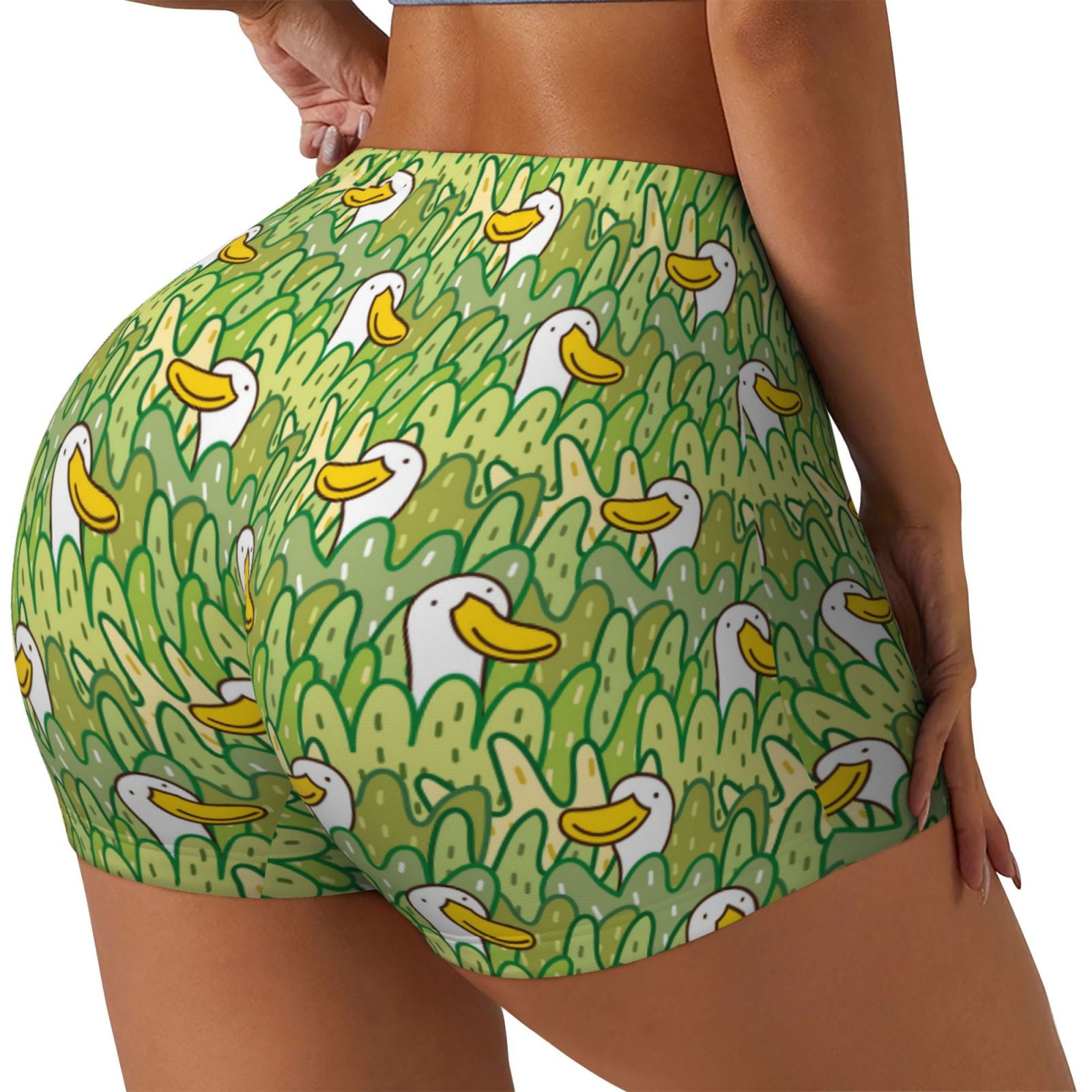 Duck Mallard Pattern Print Women's Shorts