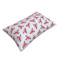 Daiia Cartoon Lobsters 1 Bedding Waterproof Pillow Protector Zippered