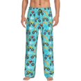 thumbnail image 1 of Daiia Cartoon Monster Truck Men's Sleep Pant with Pockets and Drawstring,Pajama Pants-Medium, 1 of 9