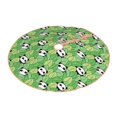 thumbnail image 1 of Daiia Cartoon Panda And Leaf 1 Drawing Merry Christmas Tree Skirt , Xmas Large Lace-up Tree Skirt, Santa Snowflakes Rustic Home Decorations New Year Party Farmhouse Decor-48", 1 of 7