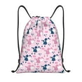 thumbnail image 1 of Daiia Cartoon Poodle Dog Pattern Drawstring Backpack, Gym Bag, Lightweight Backpack, Water-Resistant Bag Travel Sports Backpack, Fitness Bag, Yoga Bag-Small, 1 of 6