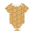 thumbnail image 1 of Daiia Cartoon Squirrel Printed Unisex-Baby Short Sleeve Onesies Bodysuits Baby Climbing Clothes Soft and Comfortable Romper with Expandable Shoulder Design-6 Months, 1 of 8