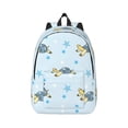 thumbnail image 1 of Daiia Cartoon Turtle Vintage Canvas Backpack for Men and Women ,Hiking Backpack,Travel Laptop Bag for School,Large Capacity Backpack, 1 of 8