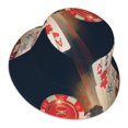 thumbnail image 1 of Daiia Casino Poker Chips Pattern Bucket Hat - Trendy Cotton Sun Hat for Beach, Golf, Fishing - Fun Outdoor Vacation Boonie for Men and Women, 1 of 9