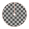 thumbnail image 1 of Daiia Checkerboard With Snowflake 1 Drawing Merry Christmas Tree Skirt , Xmas Large Lace-up Tree Skirt, Santa Snowflakes Rustic Home Decorations New Year Party Farmhouse Decor-48", 1 of 6