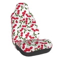 thumbnail image 1 of Daiia Cherry_1 Printed Car Seat Cover - Waterproof & Sweatproof - Universal Fit, Machine Washable, Non-Slip - Seat Protector for Car, Truck, SUV, Van (1 Pack), 1 of 5