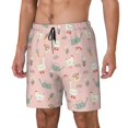 thumbnail image 1 of Daiia Chicken And Goose Mens Swim Trunks Swim Shorts Quick Dry Swim Shorts with Mesh Lining Pockets-X-Large, 1 of 9
