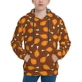 thumbnail image 1 of Daiia Chicken Legs 1 for Boys Fashion Hoodies & Sweatshirts with Kangaroo Pocket,Hooded Sweatshirt for Kid, Breathable& Moisture Wicking-Small, 1 of 6