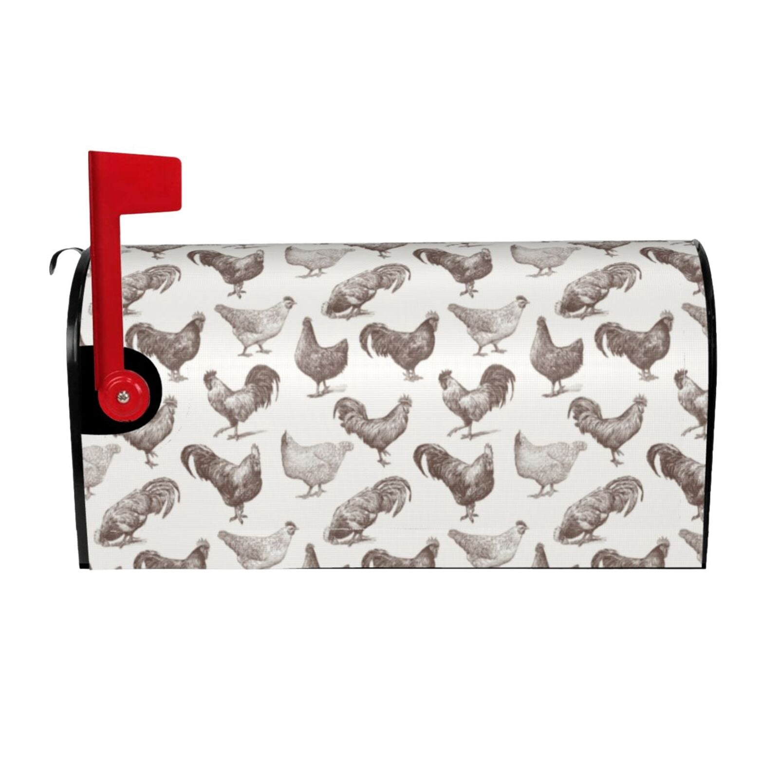 Daiia Chickens Mailbox Cover , Magnetic Welcome Mailbox Wraps Post ...