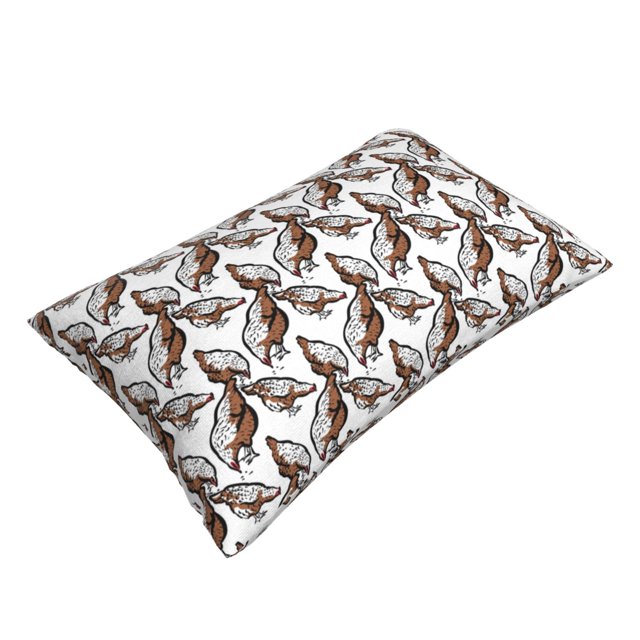 Daiia Chickens Peck Grain Bedding Waterproof Pillow Protector Zippered