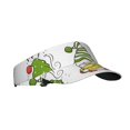 thumbnail image 1 of Daiia Christmas Gnomes Pattern Sport Sun Visor Hats Visor Cap Adjustable Empty Top Baseball Cap Cotton Ball Caps for Women and Men, 1 of 7