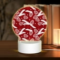 thumbnail image 1 of Daiia Christmas Holiday Pinecone Pattern Acrylic Night Light, LED Touch Light, Bedroom Night Light, Soft Glowing Lamp Perfect Gift for Mother's Day, Birthday, or Christmas, 1 of 9