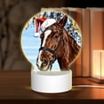 thumbnail image 1 of Daiia Christmas Horse Pattern Acrylic Night Light, LED Touch Light, Bedroom Night Light, Soft Glowing Lamp Perfect Gift for Mother's Day, Birthday, or Christmas, 1 of 9