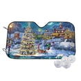 thumbnail image 1 of Daiia Christmas Tree Windshield Sun Shade for Car SUV Truck (Small ), Car Sun Shade Windshield, Car Shades for Front Windows, Sunshade for Car Windshield, 1 of 7