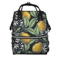 thumbnail image 1 of Daiia Citrus Fruits Elegant Lemons Large Capacity Baby Bag Waterproof Stylish Diaper Bag Mummy Backpack Adjustable Straps Diaper BagBaby Essentials Bag, 1 of 6